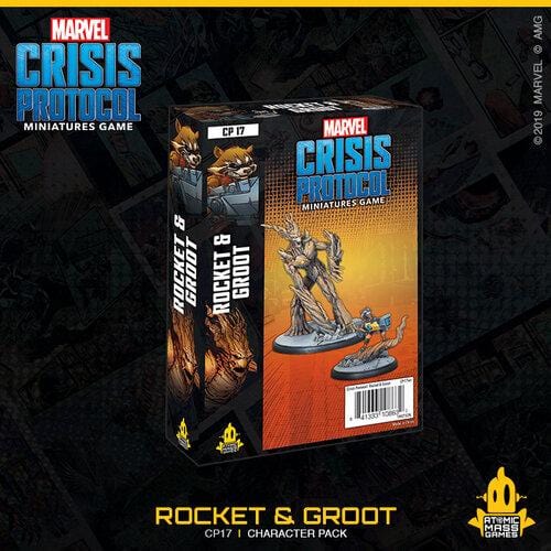 Marvel Crisis Protocol - Rocket & Groot ( CP17 )