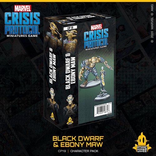 Marvel Crisis Protocol - Black Dwarf & Ebony Maw ( CP19 )