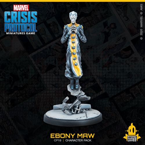 Marvel Crisis Protocol - Black Dwarf & Ebony Maw ( CP19 )