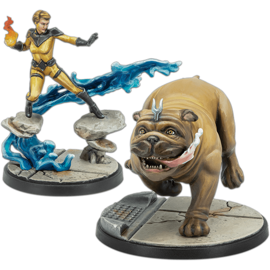 Marvel Crisis Protocol - Crystal & Lockjaw ( CP35 )