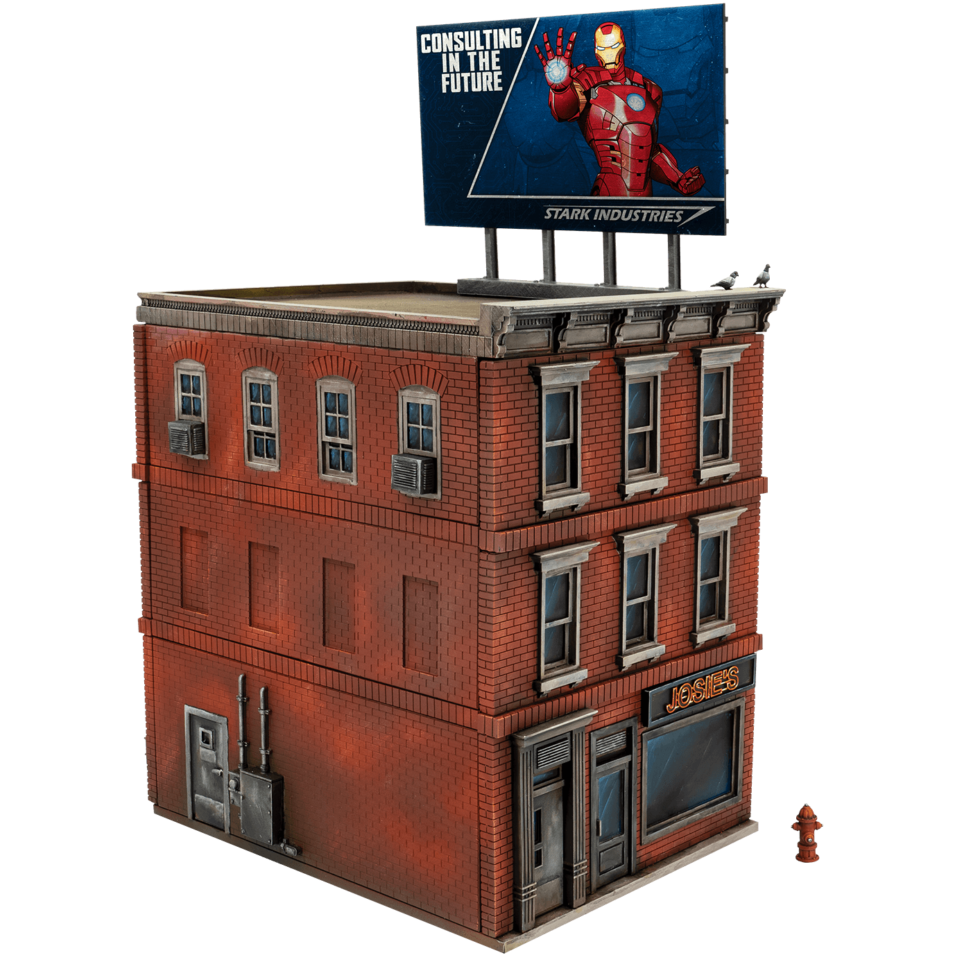 Marvel Crisis Protocol - NYC Apartment Building Terrain Pack ( CP36 )