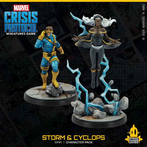 Marvel Crisis Protocol - Cyclops & Storm ( CP41 )