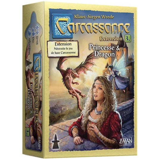 Carcassonne: Exp 3 - Princesse et Dragons