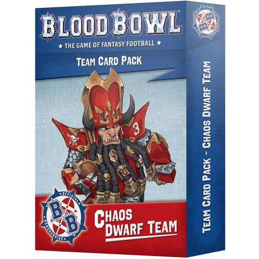 Blood Bowl Team Card Pack - Chaos Dwarf ( 202-47 )