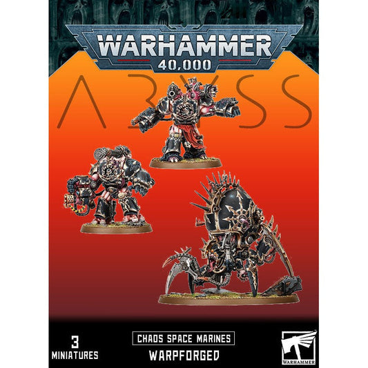 Chaos Space Marines Warpforged: Venomcrawler and Obliterators ( 43-95 )