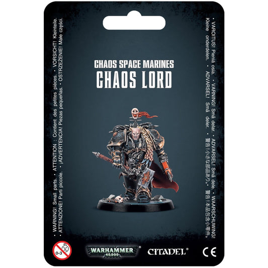 Chaos Space Marines Chaos Lord ( 43-62 ) - Used