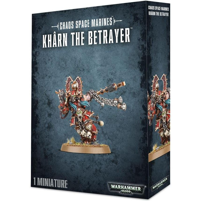 Chaos Space Marines Kharn the Betrayer ( 43-25 ) - Used