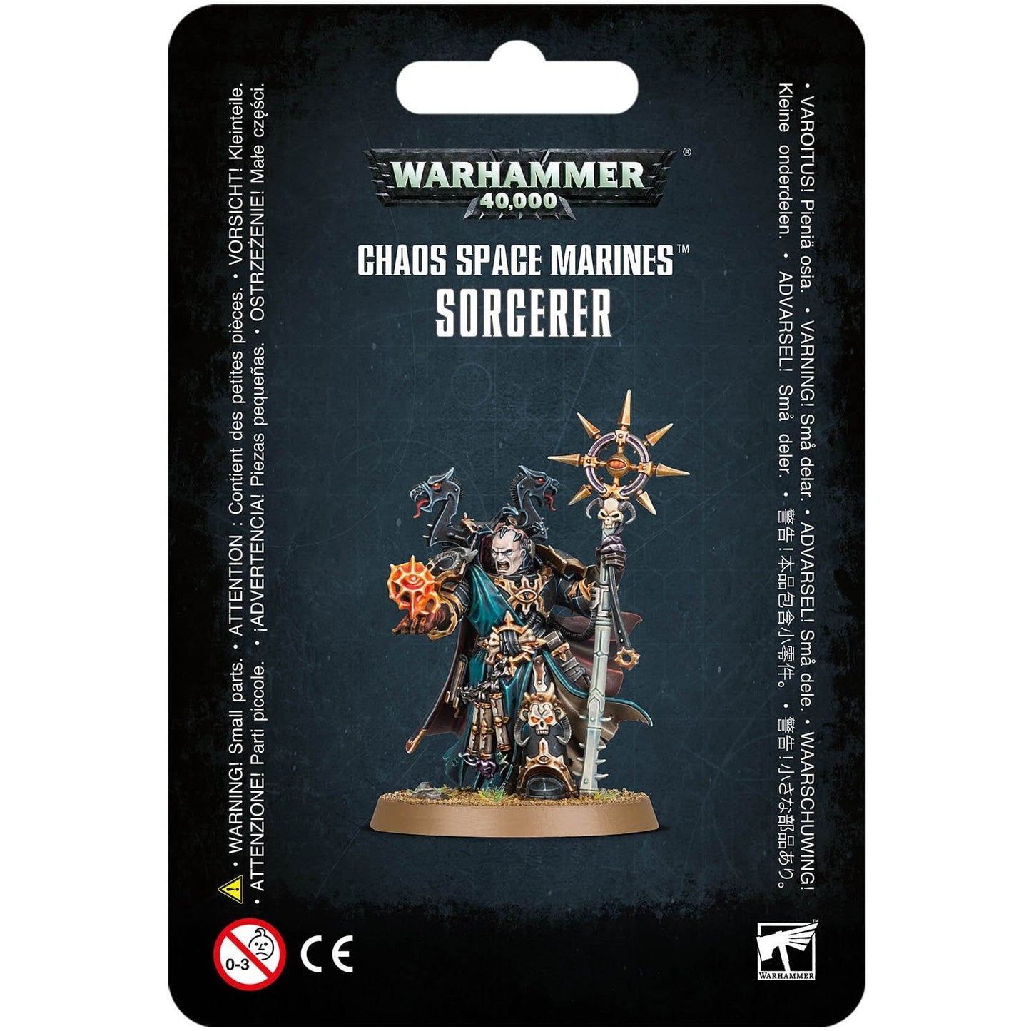 Chaos Space Marines Sorcerer ( 43-69 ) - Used