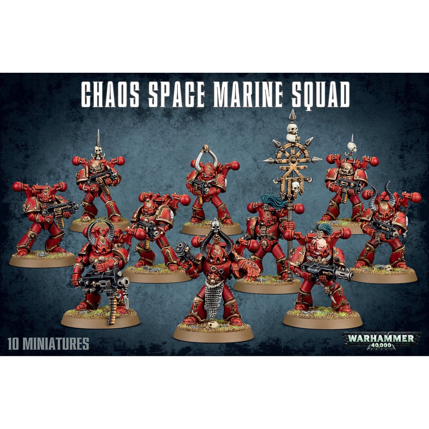 Chaos Space Marines (Old) ( 43-06-R ) - Used