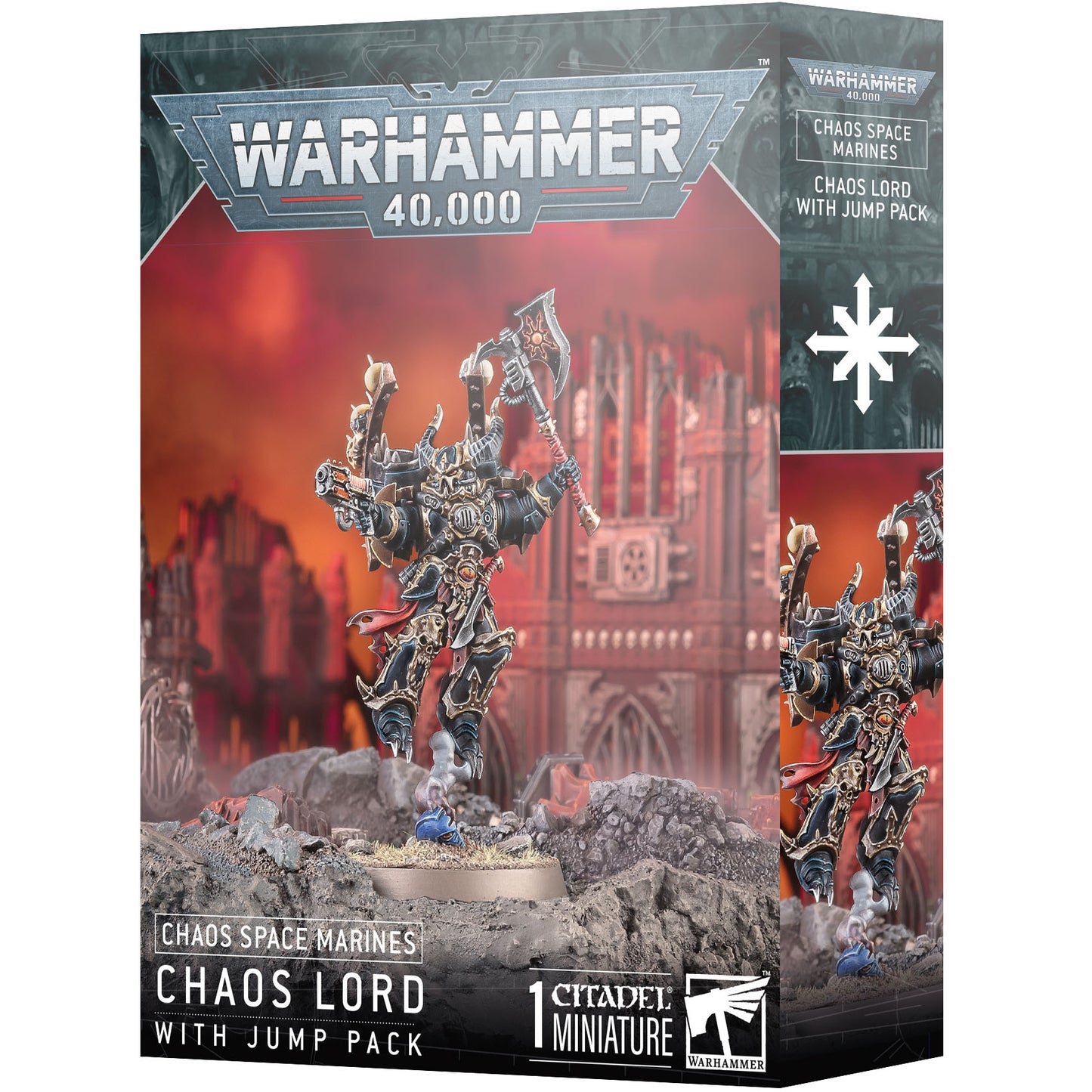 Chaos Space Marines Chaos Lord with Jump Pack ( 43-101 )