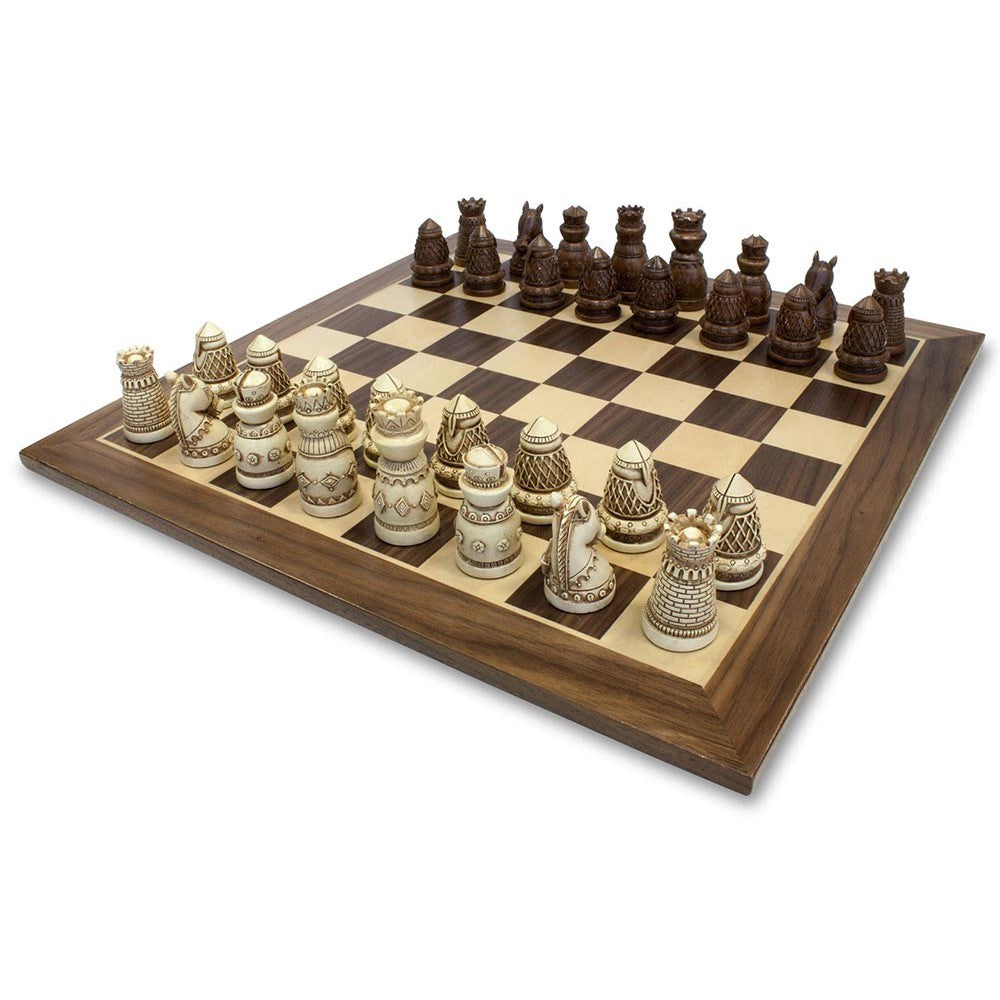 Chess Set Medieval 15"