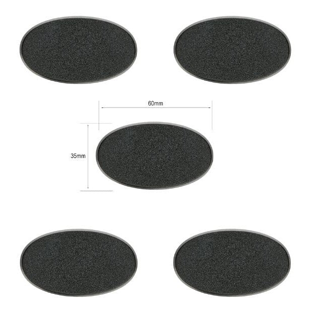 Citadel Oval Bases 60x35mm