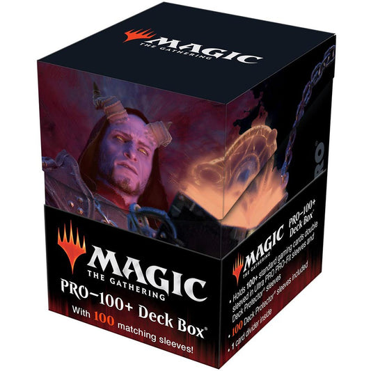 Deck Box 100+ with 100 matching sleeves - Adventures in the Forgotten Realms - Prosper, Tome-Bound