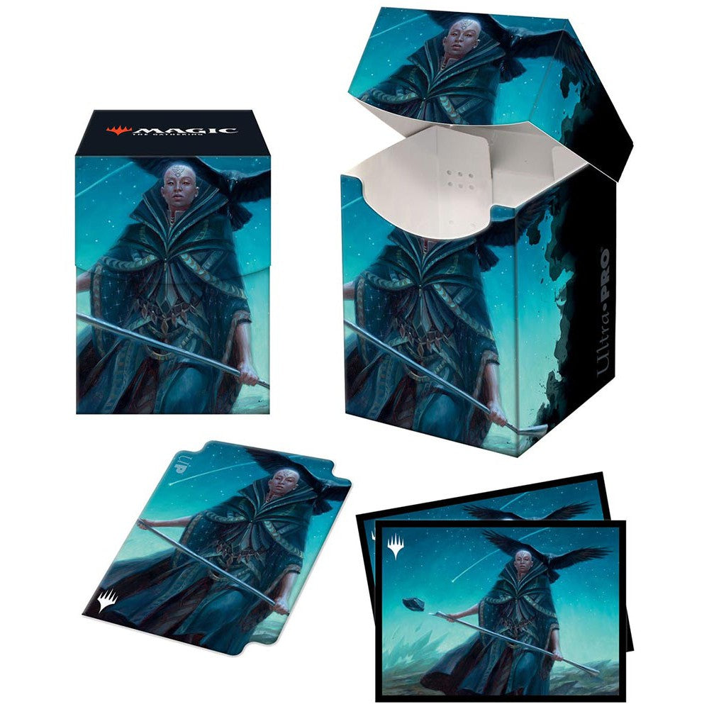 Deck Box 100+ with 100 matching sleeves - Adventures in the Forgotten Realms - Sefris of the Hidden Ways