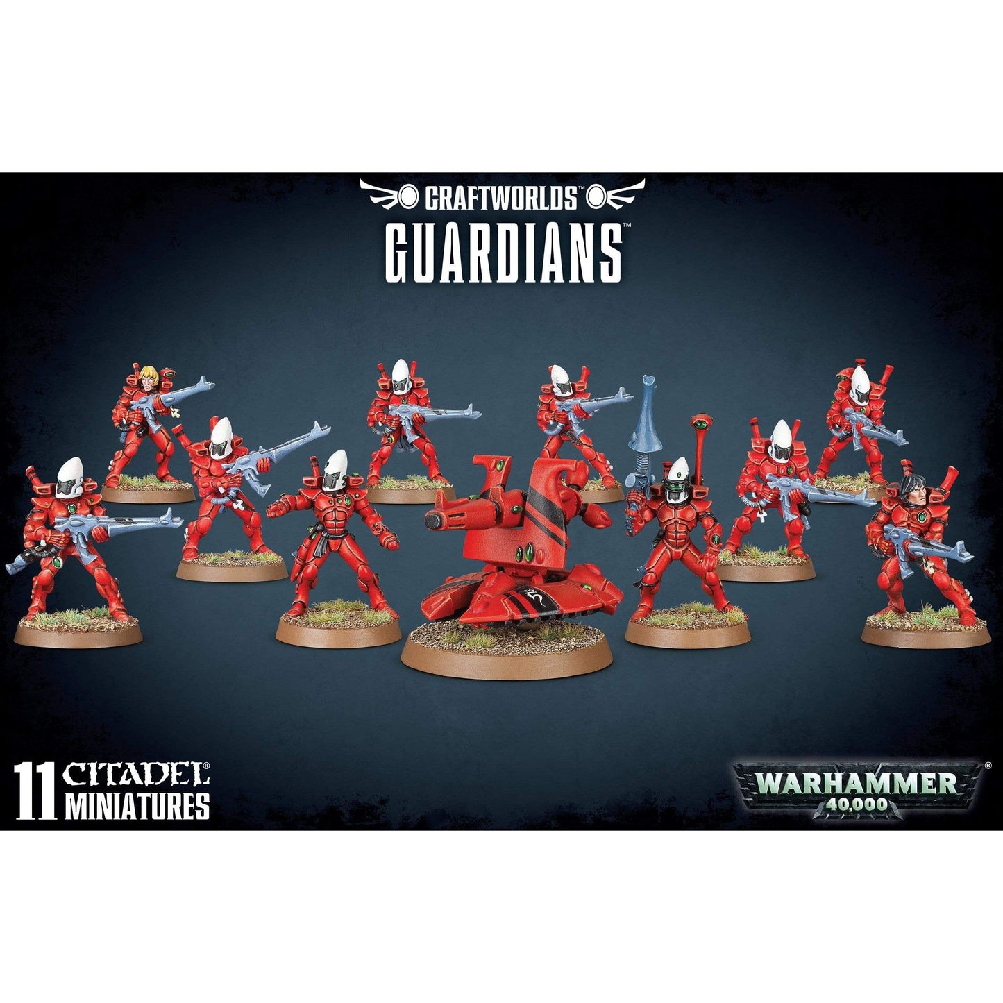 Aeldari Storm Guardian Squad ( 46-09-2 ) - Used