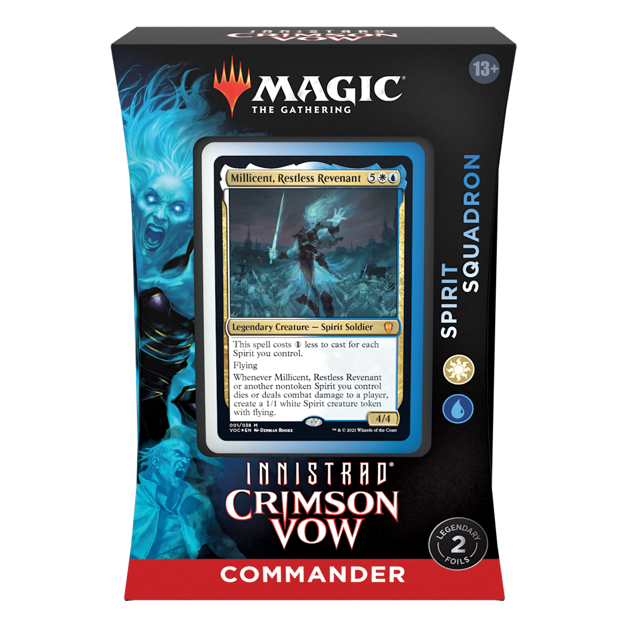 Innistrad: Crimson Vow Commander Deck - Spirit Squadron (White-Blue)