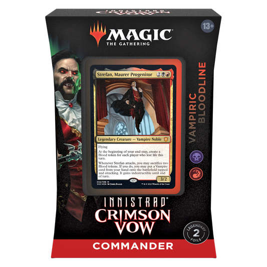 Innistrad: Crimson Vow Commander Deck - Vampire Bloodline (Black-Red)