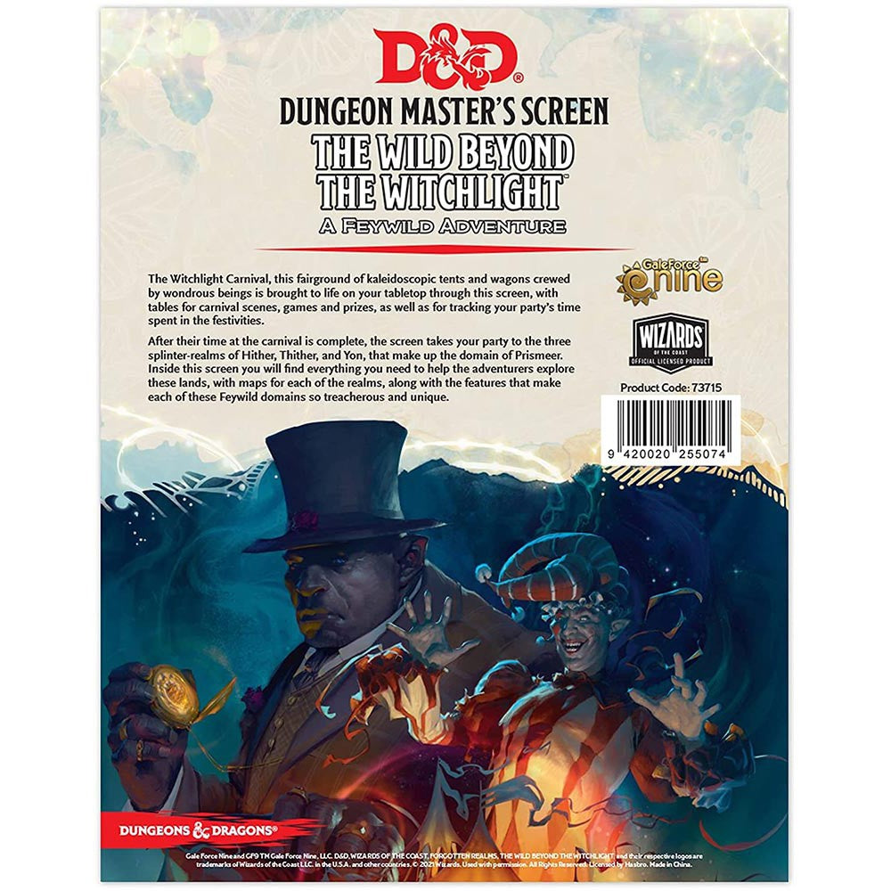 D&D: Dungeon Master's Screen - The Wild Beyond the Witchlight