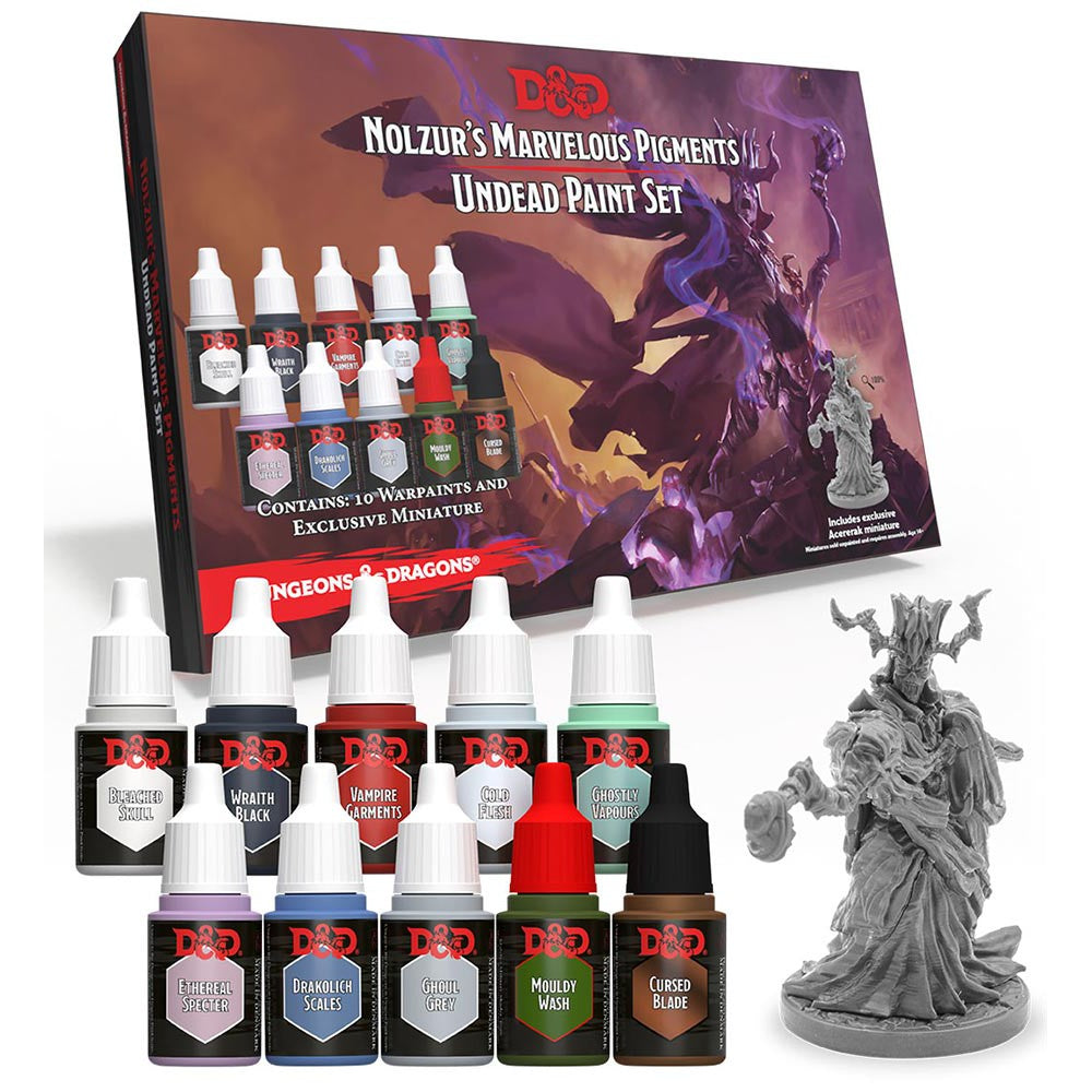 Army Painter D&D Nolzur's Marvelous Pigments - Undead Paint Set ( 75005 )