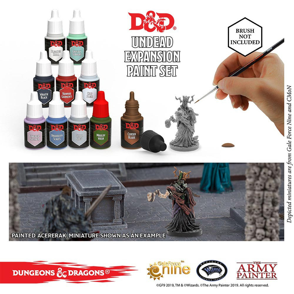 Army Painter D&D Nolzur's Marvelous Pigments - Undead Paint Set ( 75005 )