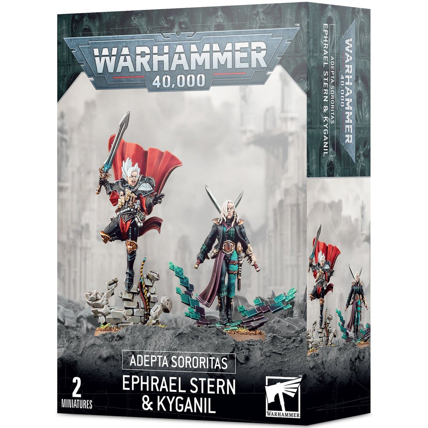 Adepta Sororitas Daemonifuge Ephrael Stern and Kyganil ( 40-50 ) - Used