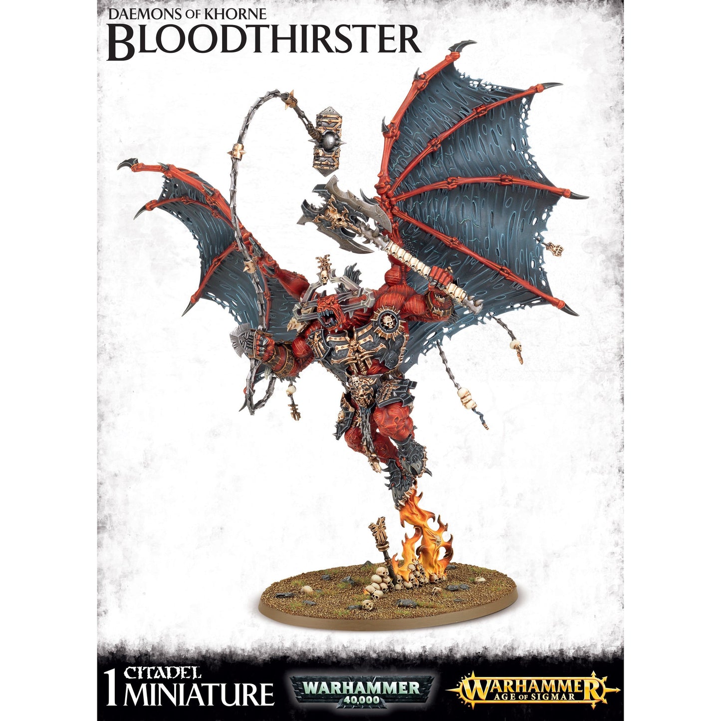 Daemons of Khorne Bloodthirster ( 97-27 ) - Used