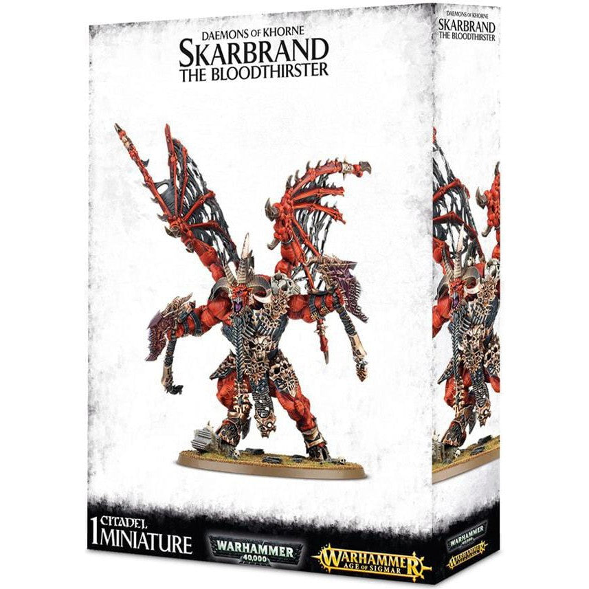 Daemons of Khorne Skarbrand the Bloodthirster ( 97-28 )