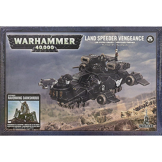 Dark Angels Land Speeder Vengeance / Darkshroud ( 44-08-W ) - Used