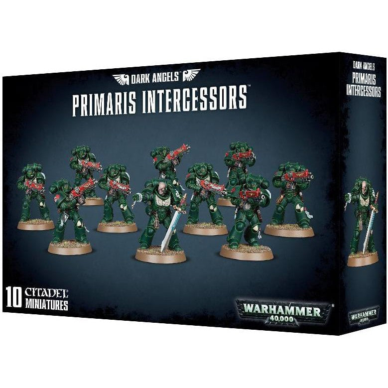 Dark Angels Primaris Intercessors ( 44-72-N ) - Used