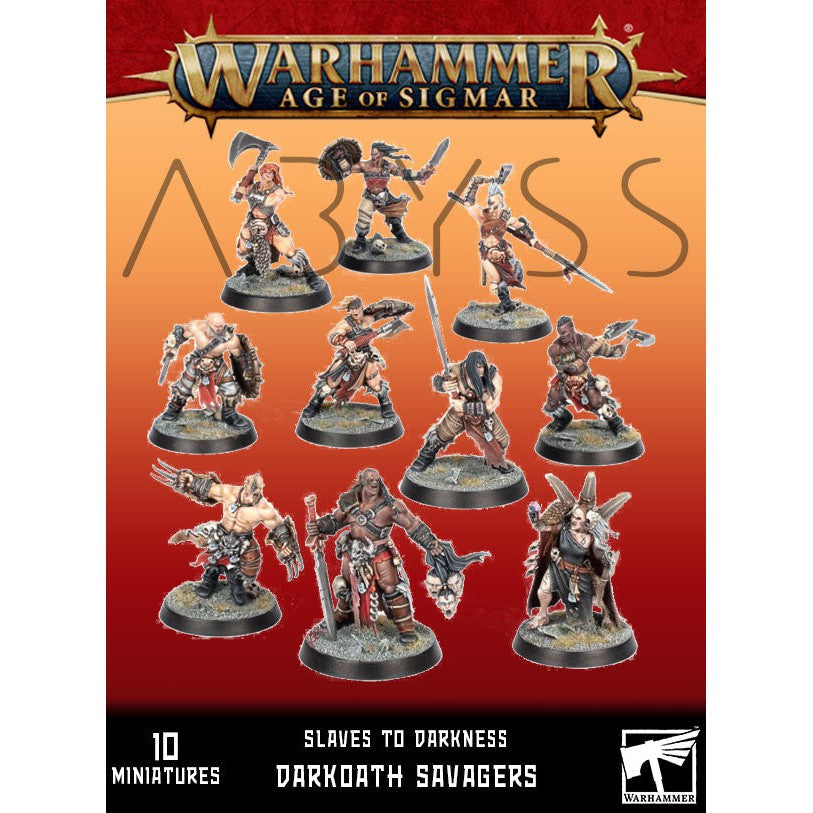 Slaves to Darkness Darkoath Savagers ( 9030-W ) - Used