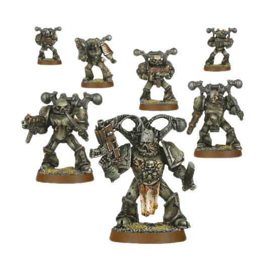 Death Guard Plague Marines (Chaos Space Marines) ( 43-55-R ) - Used