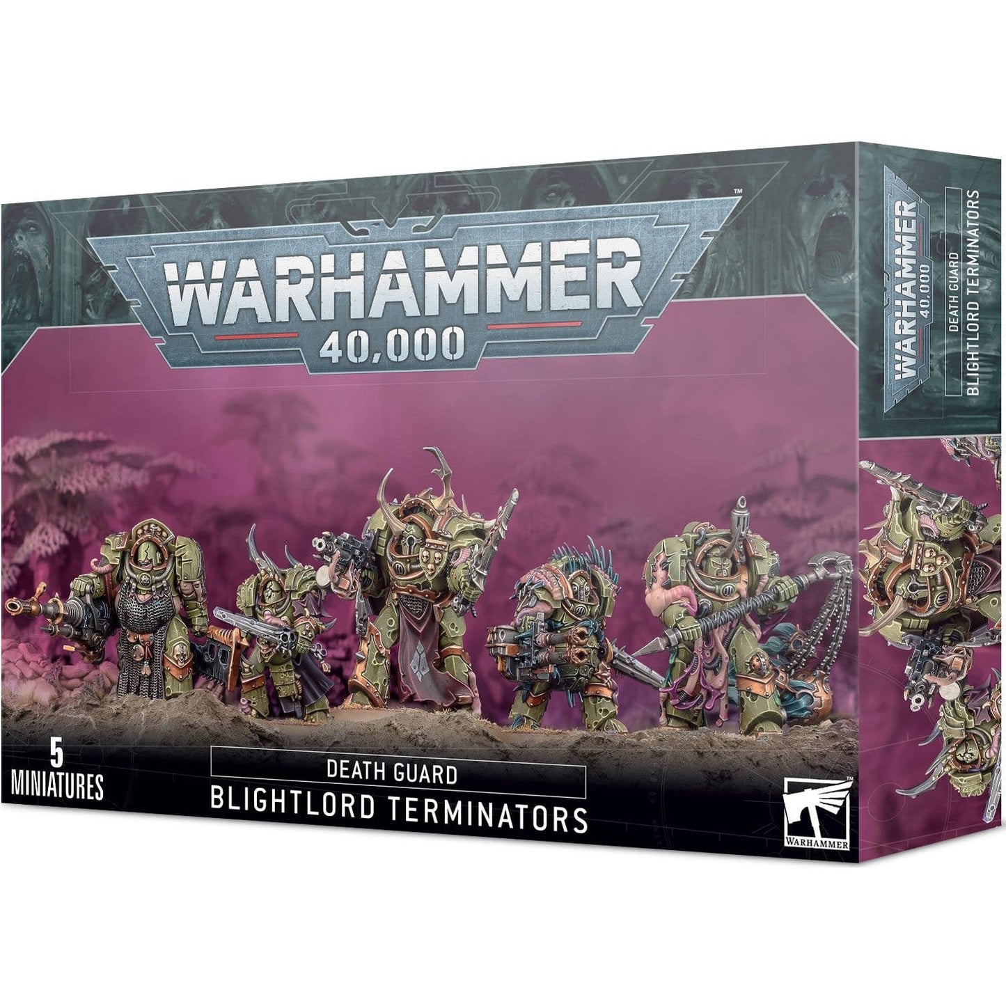 Death Guard Blightlord Terminators ( 43-51 ) - Used