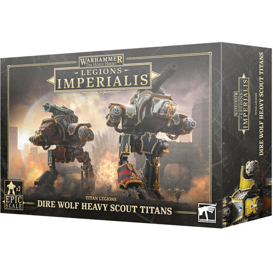 Legions Imperialis - Dire Wolf Heavy Scout Titans ( 03-44 )