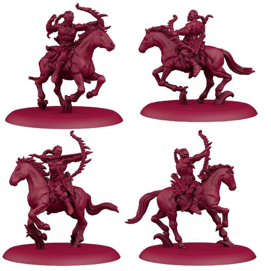 Targaryen Dothraki Outriders (4) ( SIF603 ) - Used