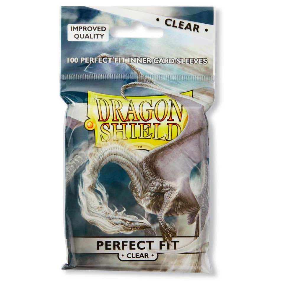 Dragon Shield Perfect Fit Sleeves - Clear 100ct (AT-13001)