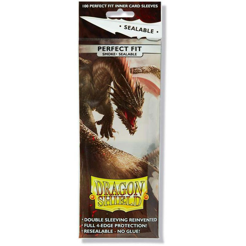 Dragon Shield Perfect Fit Sleeves - Sealable 100ct