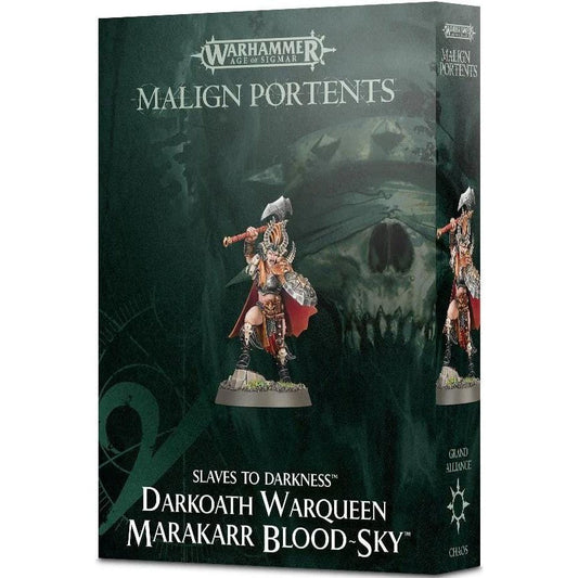 Slaves to Darkness Darkoath Wargqueen Marakarr Blood-Sky ( 83-80 ) - Used