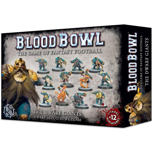 Blood Bowl Team - The Dwarf Giants: Dwarf ( 200-17-N ) - Used