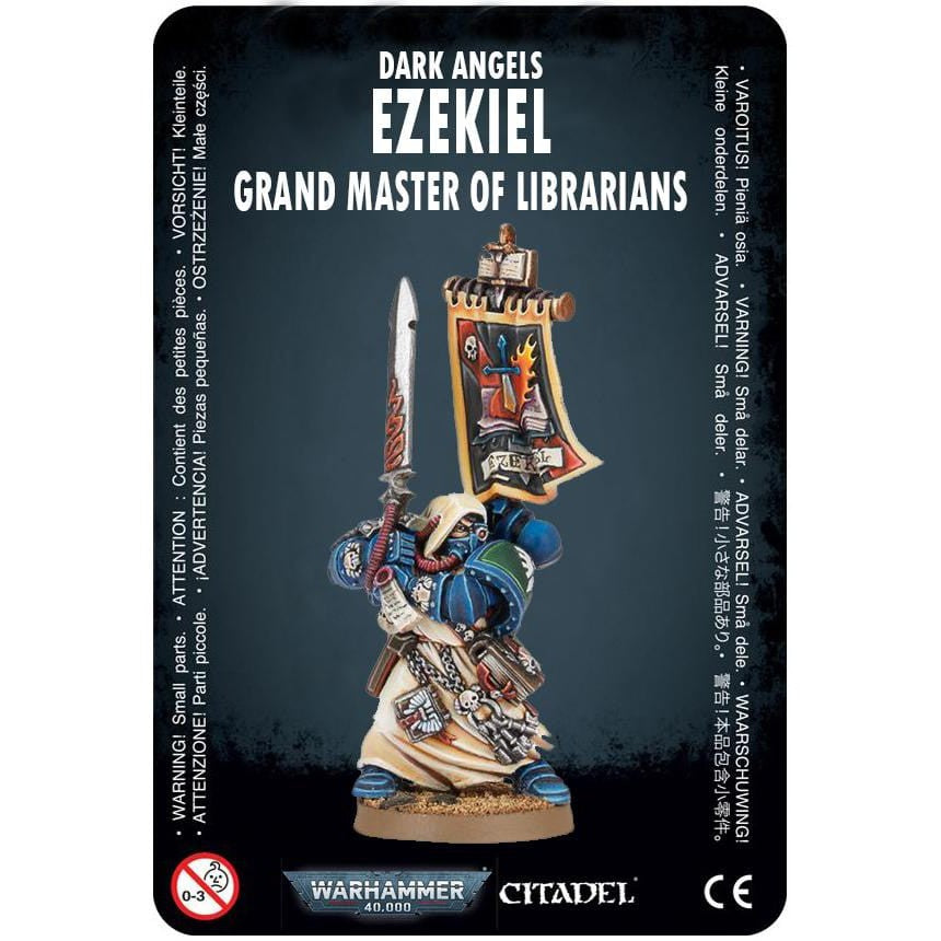 Dark Angels Ezekiel, Grand Master of Librarians (Metal) ( 1326-MW )