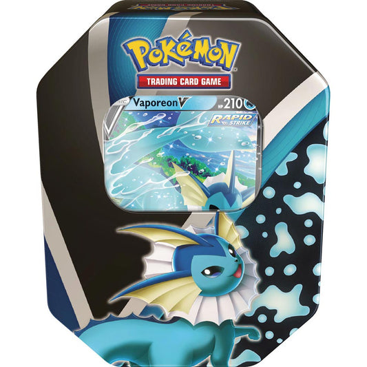 Pokemon Eevee Evolutions Tin - Vaporeon V