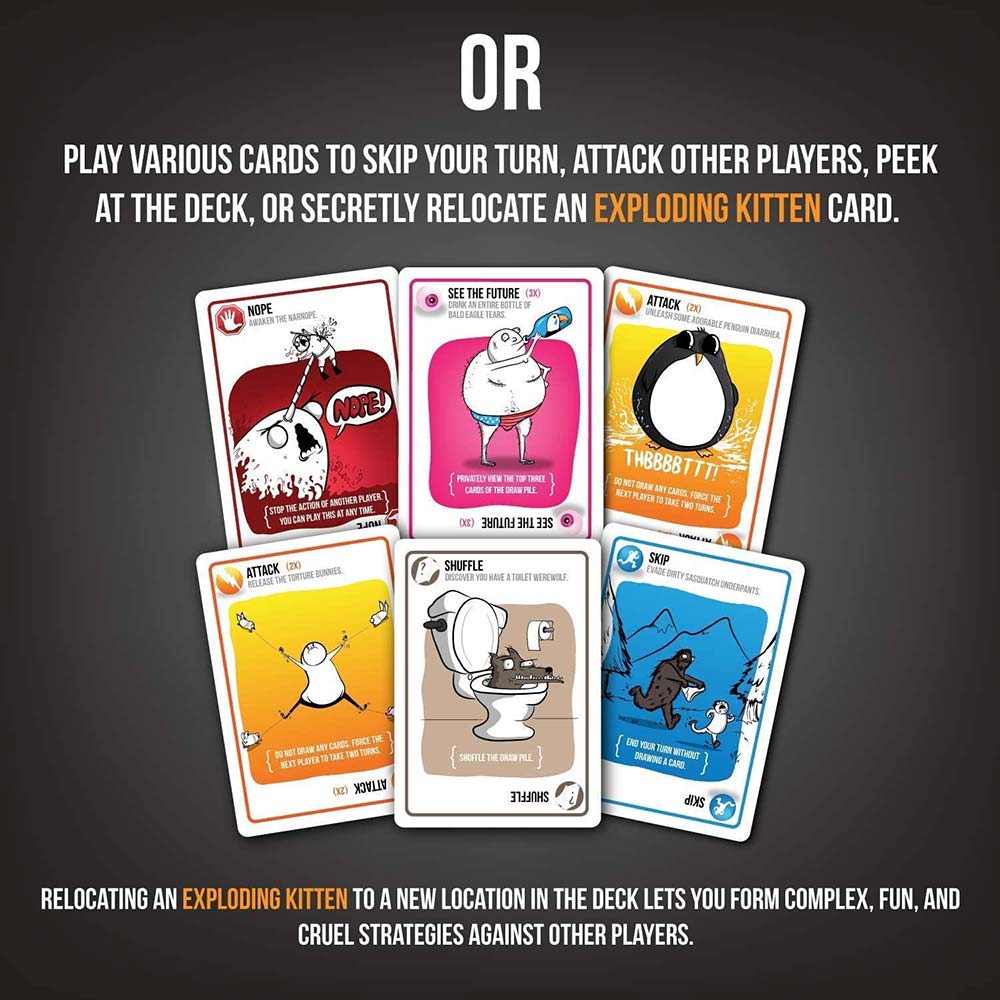 Exploding Kittens - NSFW Edition