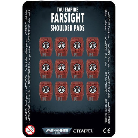 Tau Empire - Farsight Enclave Fire Warriors Shoulder Pads ( 3022-W )