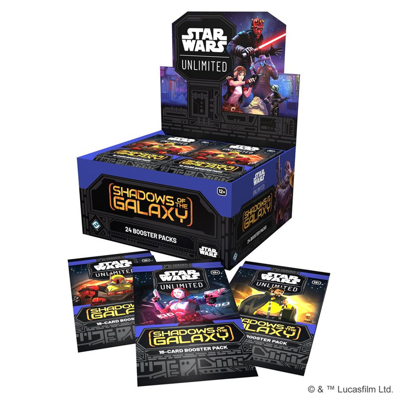 Star-Wars: Unlimited - Shadows of the Galaxy - Booster Box