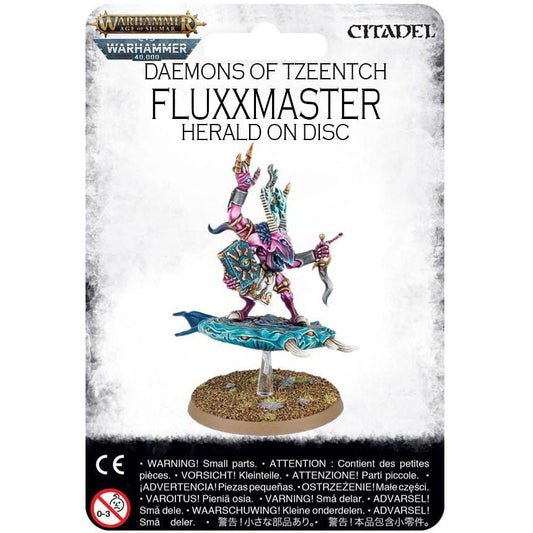 Daemons of Tzeentch Fluxmaster, Herald on Disc ( 5026-W ) - Used