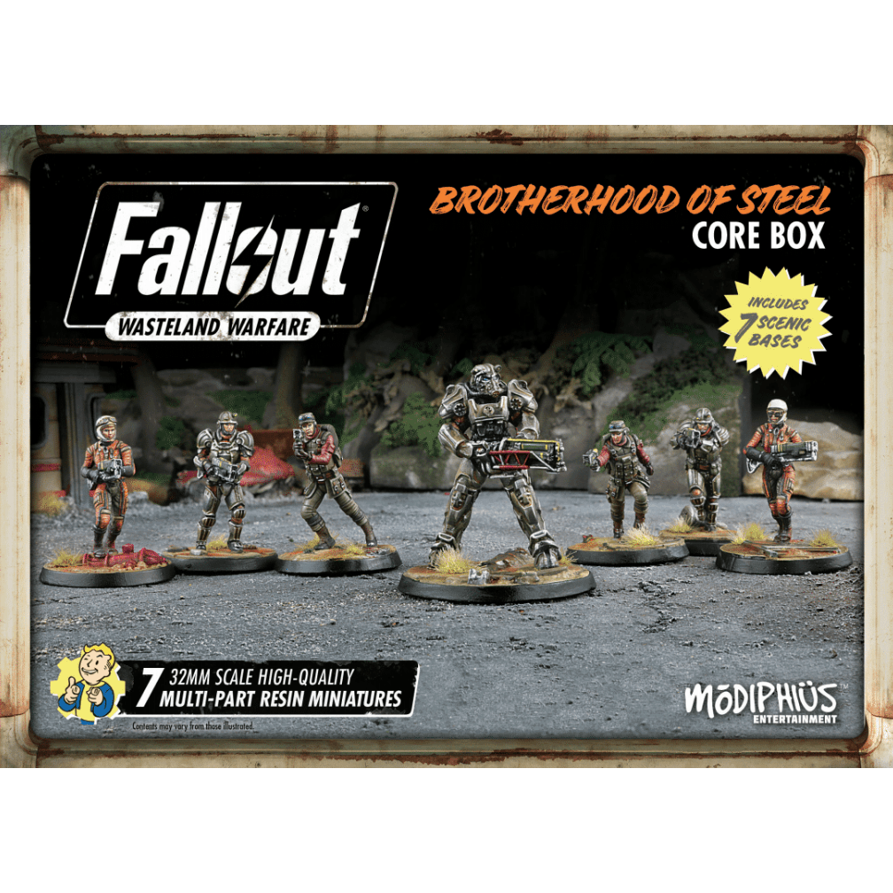 Fallout Wasteland Warfare: Brotherhood of Steel Core Box