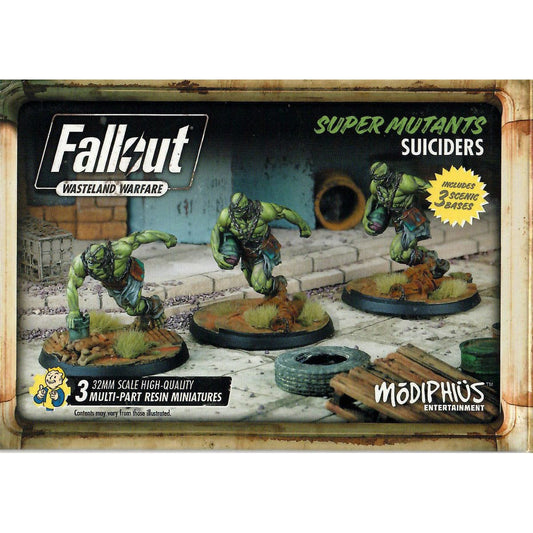 Fallout Wasteland Warfare: Super Mutants Suiciders