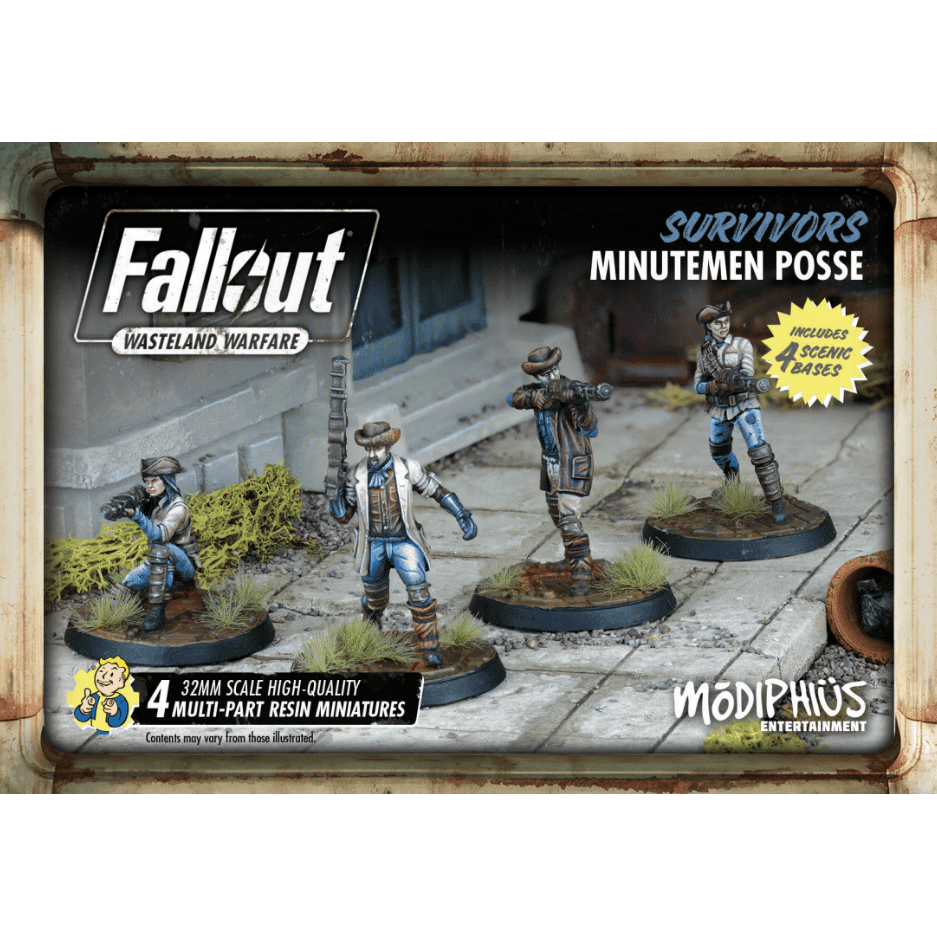 Fallout Wasteland Warfare: Survivors - Minutemen Posse