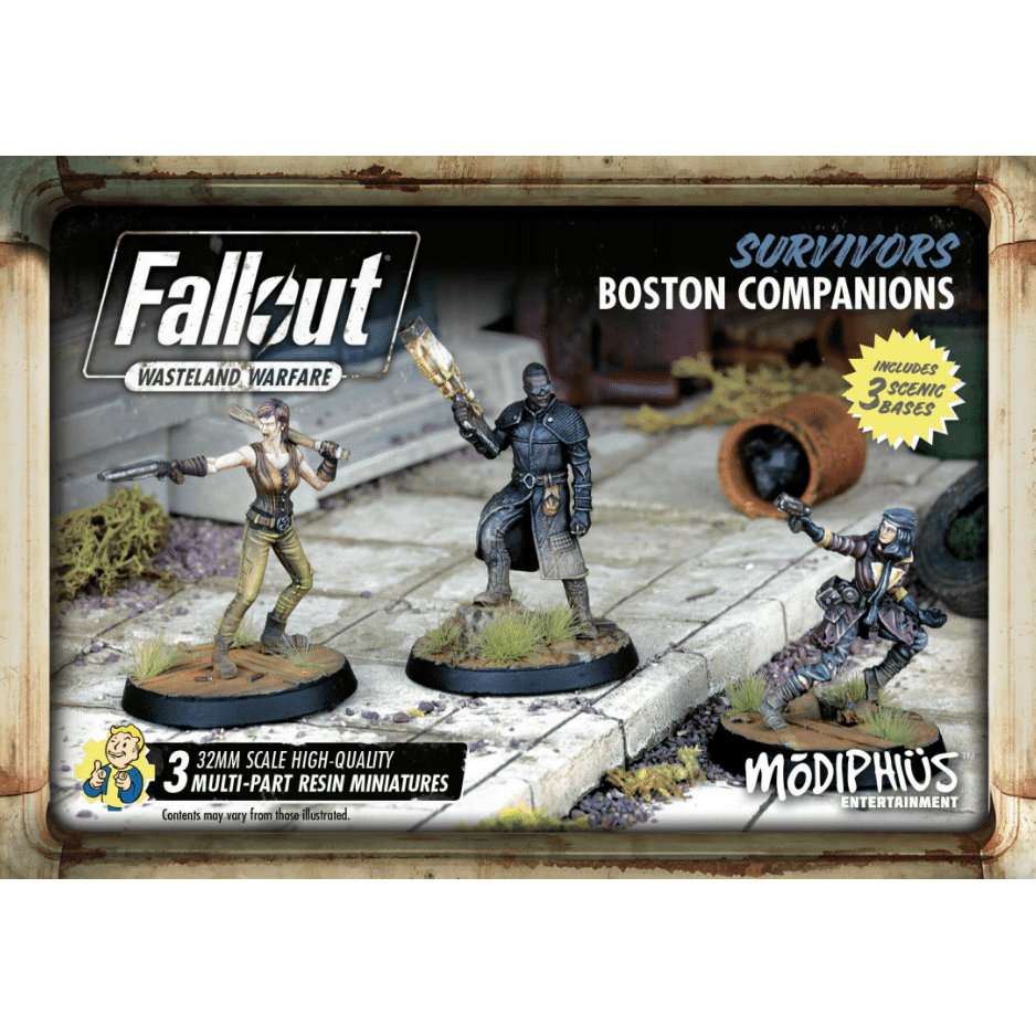 Fallout Wasteland Warfare: Survivors - Boston Companions