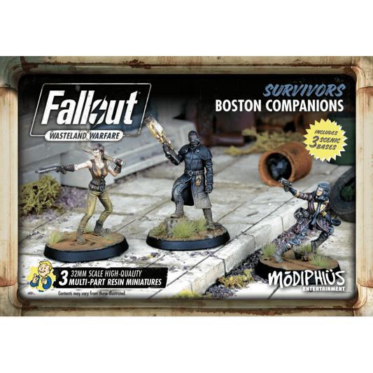 Fallout Wasteland Warfare: Survivors - Boston Companions