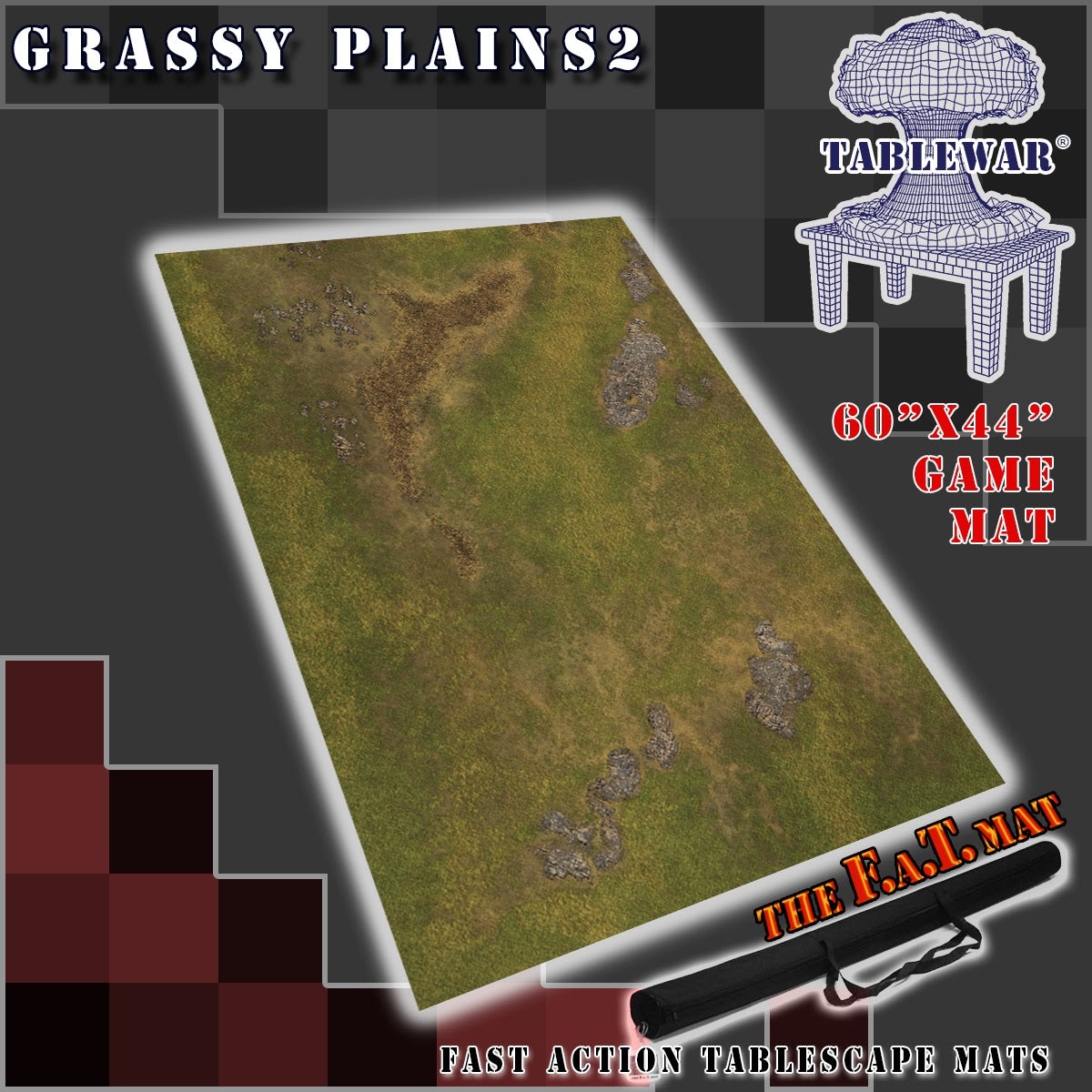 F.A.T. Mats - Grassy Plains 2 ( 60 x 44 )